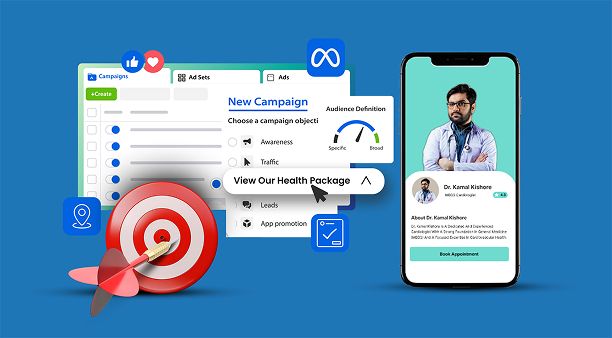 Targeted campaigns for doctor appointment ads, health package promotions, and more | MfunL
