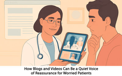 How Blogs and Videos Can Be a Quiet Voice of Reassurance for Worried Patients