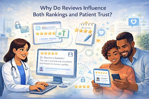 reviews matter for trust building