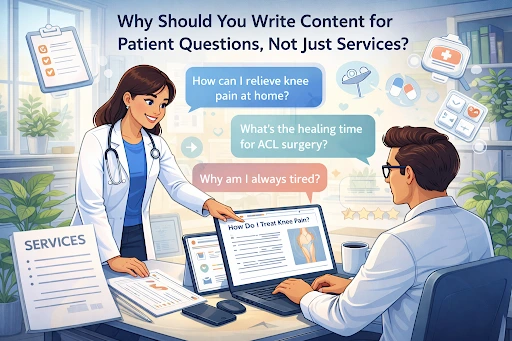 know about patient search intent
