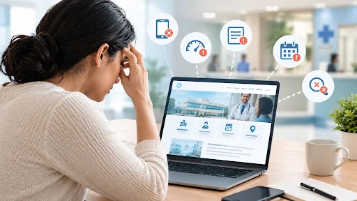 What Common Website Mistakes Are Costing Hospitals Patients?